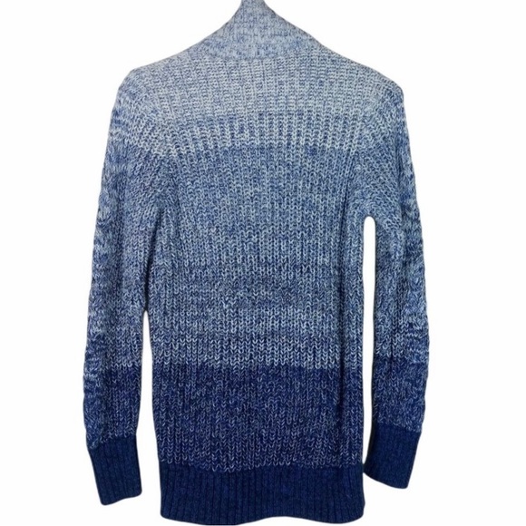 Gap Womens Cable Knit Ombre TurtleNeck Sweater - Picture 2 of 6